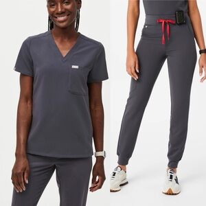 FIGS women’s scrub set  XXS Zamora jogger Catarina top
